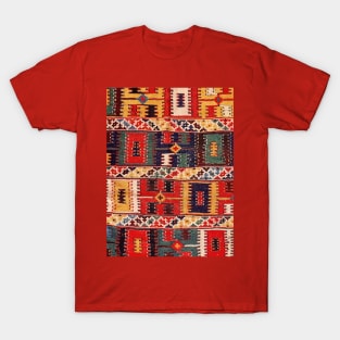 Antique Persian Qashqai Kilim T-Shirt